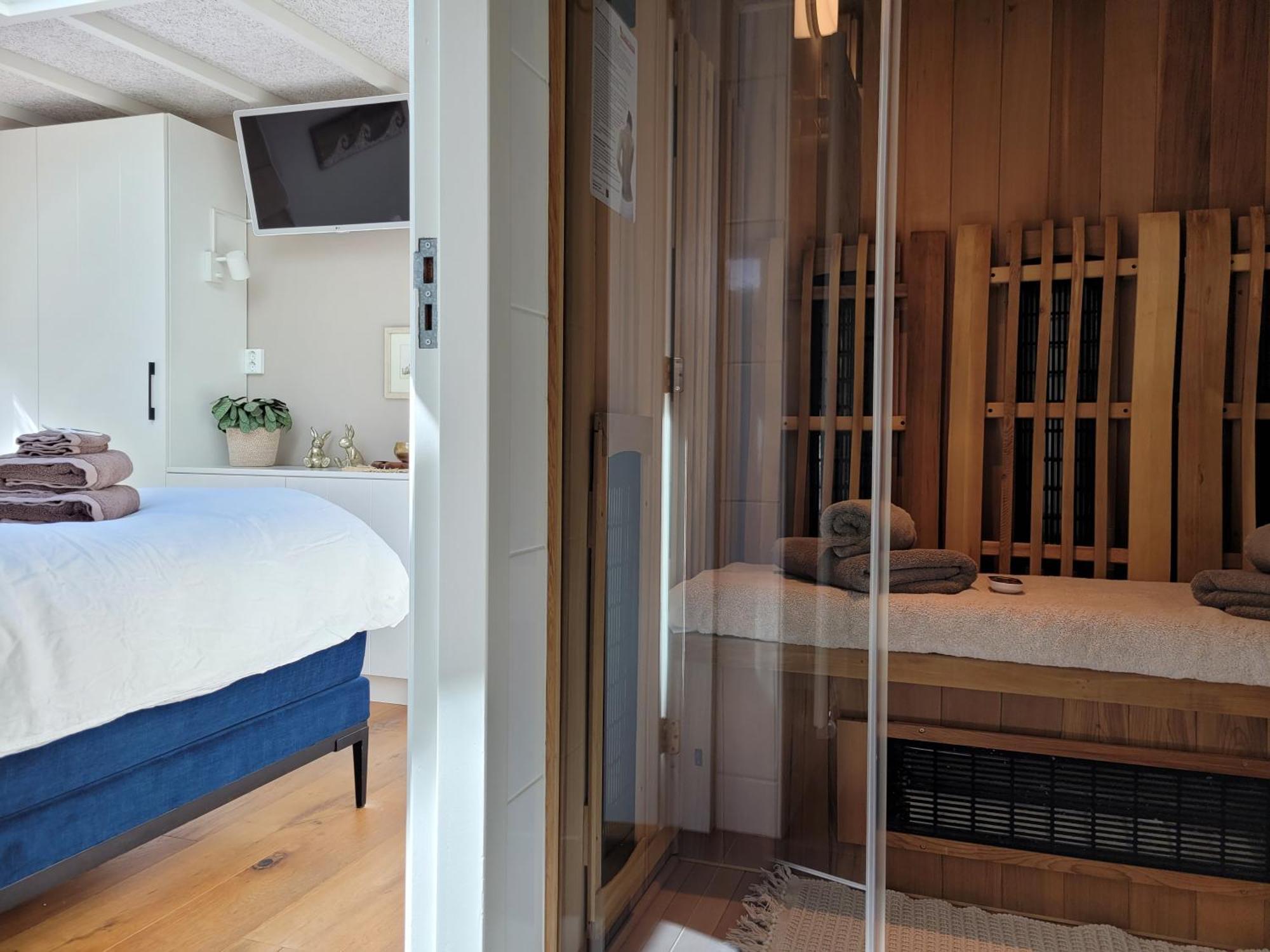 Tiny Villa De Haas Met Infraroodsauna 에크몬드안지 외부 사진