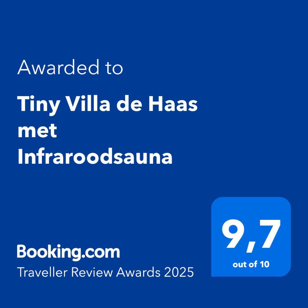 Tiny Villa De Haas Met Infraroodsauna 에크몬드안지 외부 사진
